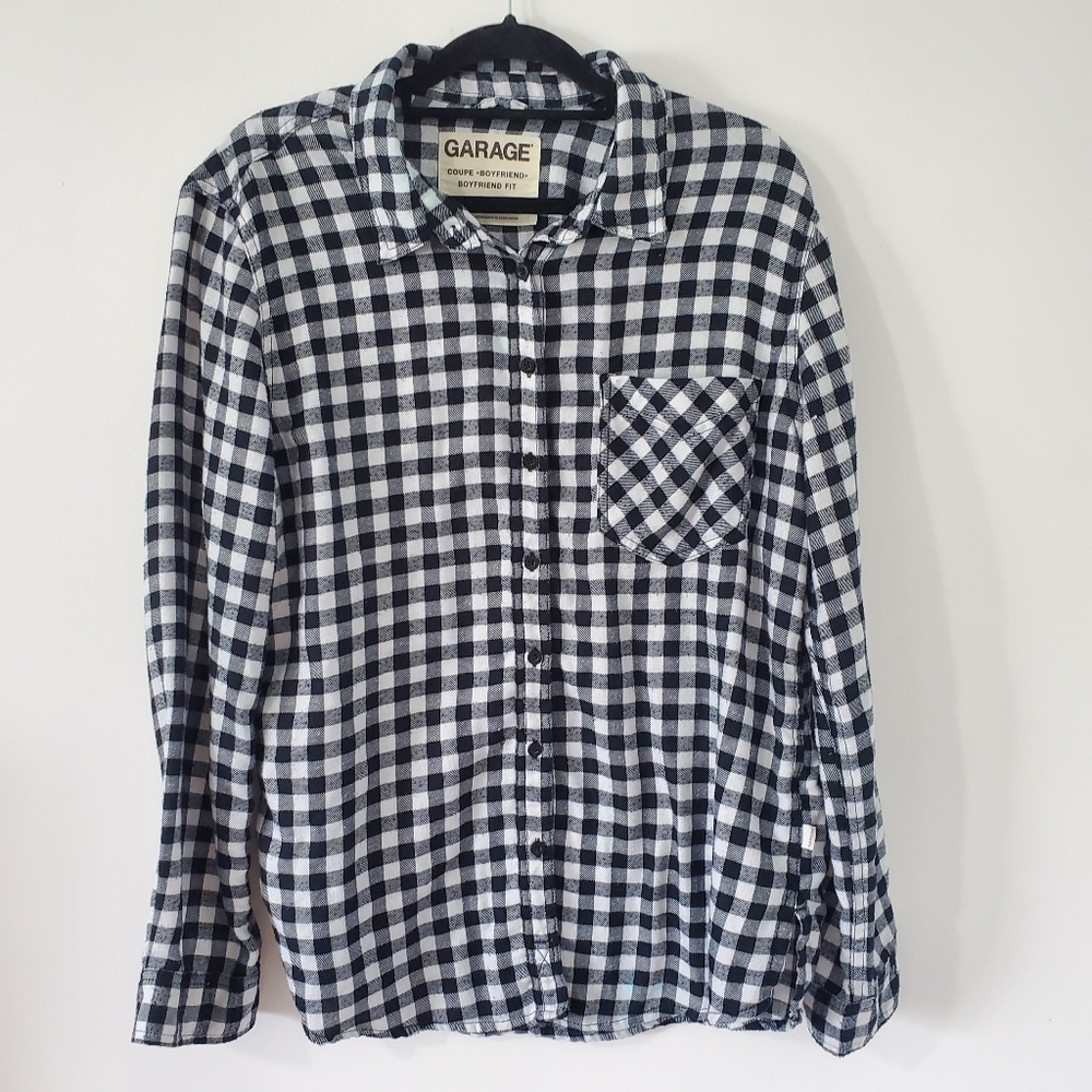 Plaid long-sleeve